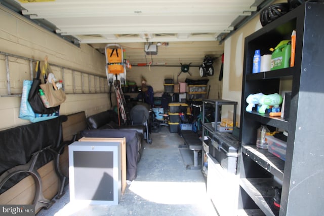 243 Pinehurst Rd, Wilmington, DE 19803 - garage featuring a garage door opener