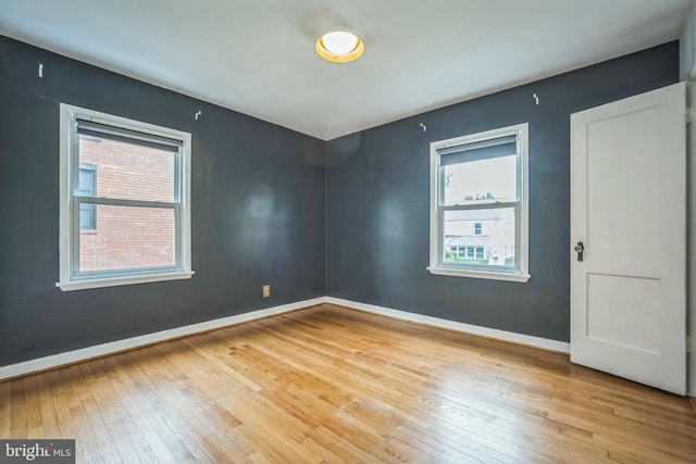 304 S Veitch St, Arlington, VA 22204 - unfurnished room featuring hardwood / wood-style floors and baseboards