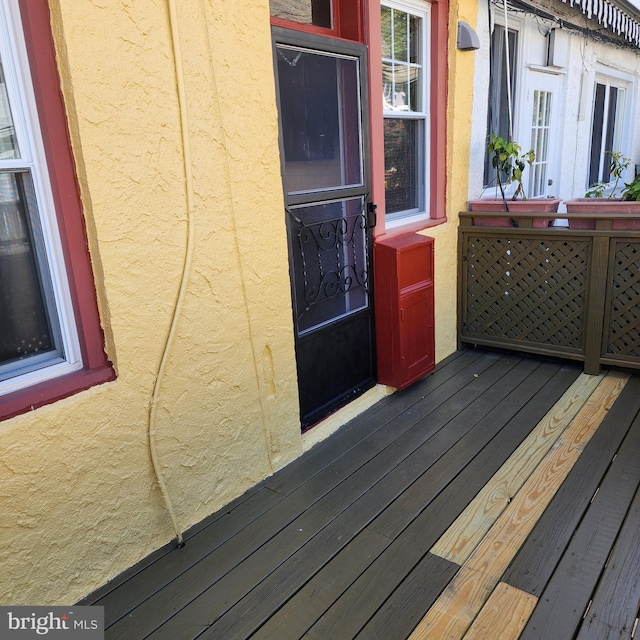 175 Stoneway Ln, Bala Cynwyd, PA 19004 - view of wooden terrace