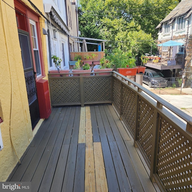 175 Stoneway Ln, Bala Cynwyd, PA 19004 - view of deck