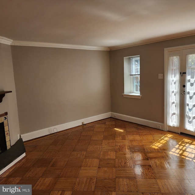 175 Stoneway Ln, Bala Cynwyd, PA 19004 - entryway with plenty of natural light and ornamental molding