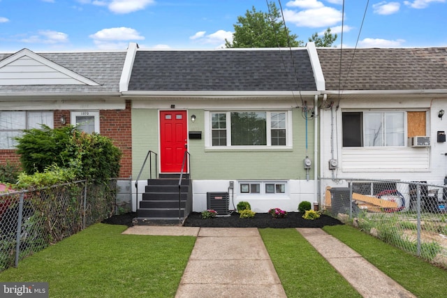 1072 Lakeshore Dr, Camden, NJ 08104 - townhome / multi-family property with roof with shingles, entry steps, and brick siding