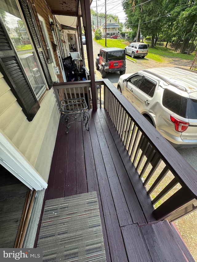 226 E Snyder Ave, Lansford, PA 18232 - view of wooden terrace