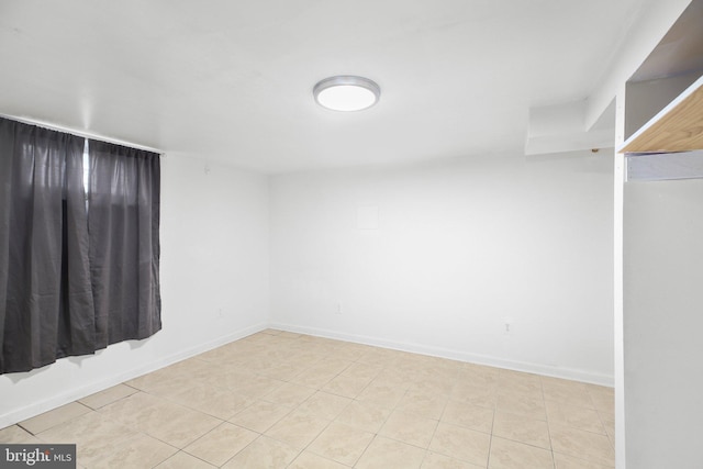 407 Pratt St, Fredericksburg, VA 22405 - spare room featuring baseboards and tile patterned flooring