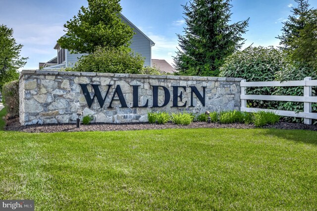 22 Stone Barn Rd, Mechanicsburg, PA 17050 - community / neighborhood sign featuring a yard