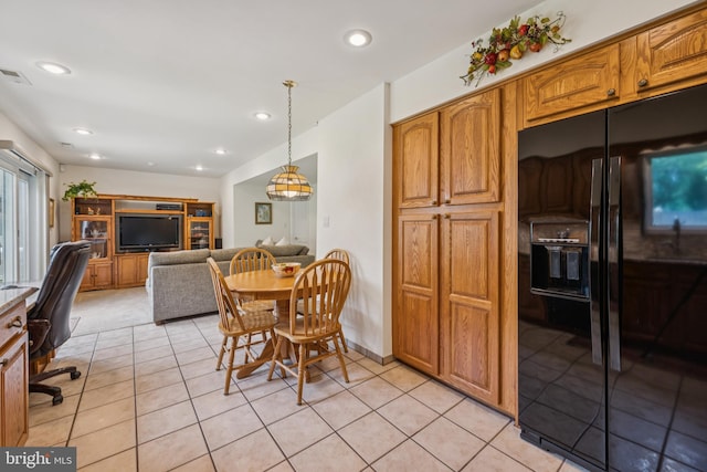 81 Argyle Ave, Blackwood, NJ 08012 - dining area featuring recessed lighting, light tile patterned flooring, and a desk