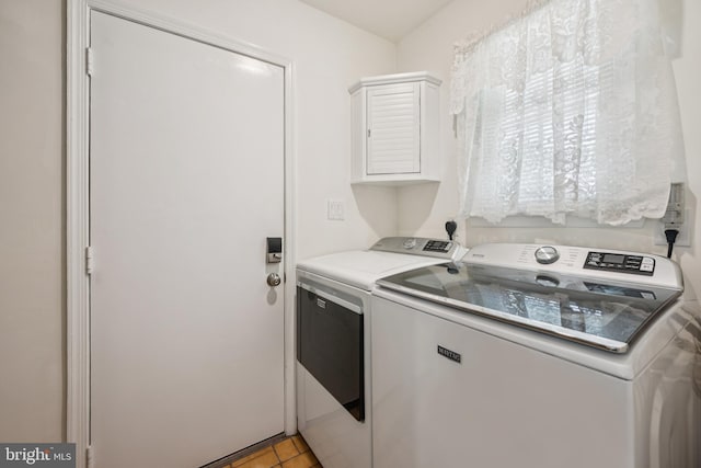 81 Argyle Ave, Blackwood, NJ 08012 - laundry area featuring separate washer and dryer and cabinet space