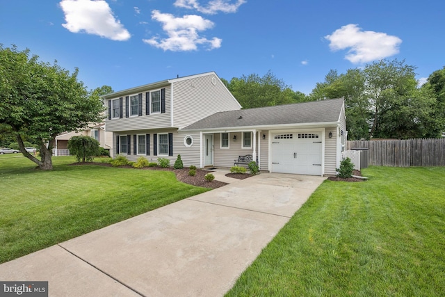 81 Argyle Ave, Blackwood, NJ 08012 - colonial inspired home featuring an attached garage and concrete driveway