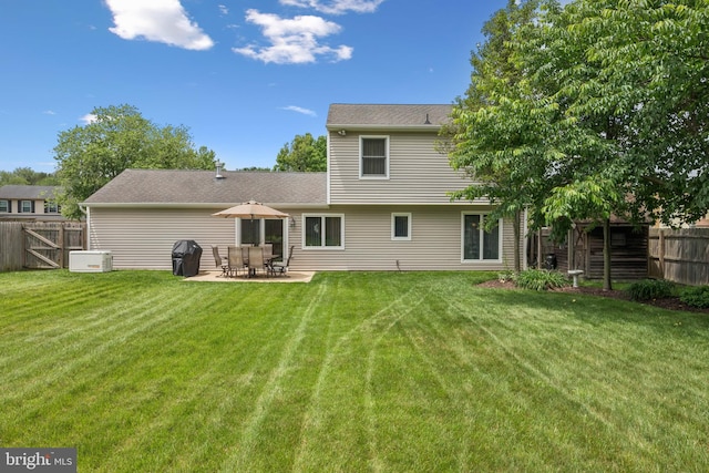 81 Argyle Ave, Blackwood, NJ 08012 - rear view of property featuring a fenced backyard and a patio