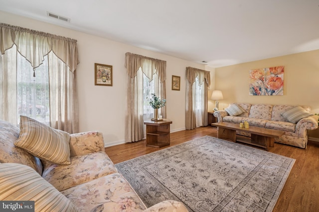 81 Argyle Ave, Blackwood, NJ 08012 - living area featuring wood finished floors and baseboards