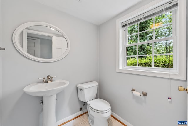 2402 Bennington Rd, Charlottesville, VA 22901 - half bathroom with toilet and baseboards