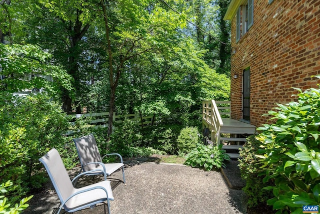 2402 Bennington Rd, Charlottesville, VA 22901 - view of patio