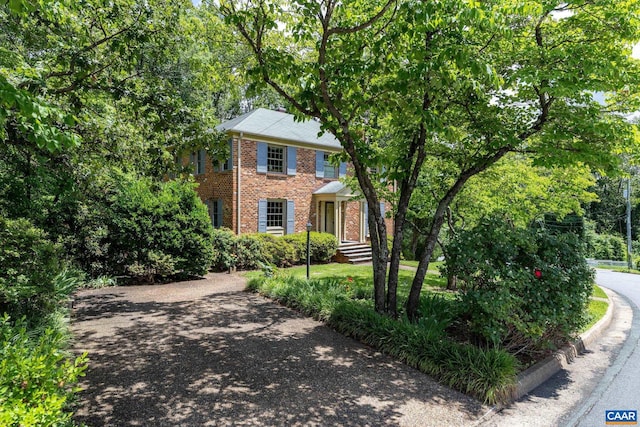 2402 Bennington Rd, Charlottesville, VA 22901 - view of front of property featuring concrete driveway and brick siding