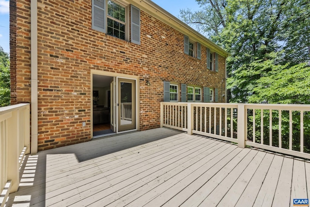 2402 Bennington Rd, Charlottesville, VA 22901 - view of wooden terrace