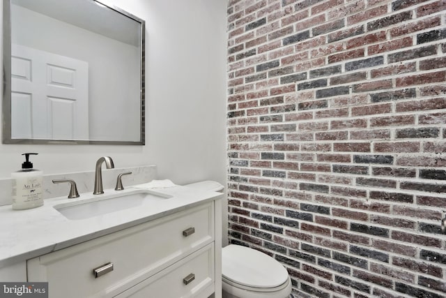 1133 46th St SE, Washington, DC 20019 - bathroom with toilet and vanity