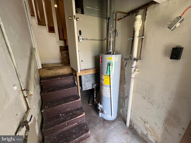 2817 Bookert Dr, Baltimore, MD 21225 - utilities with water heater