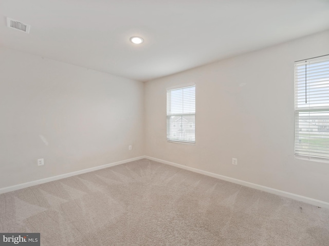 38 Preening Rd, Hedgesville, WV 25427 - spare room with light colored carpet and recessed lighting