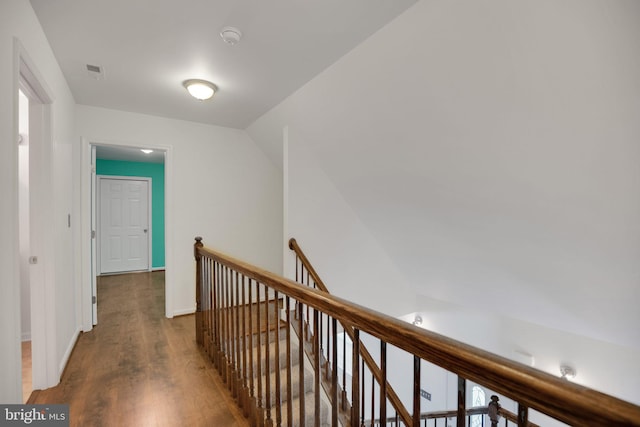 40534 Miss Ettas Way, Leonardtown, MD 20650 - hallway featuring an upstairs landing and wood finished floors