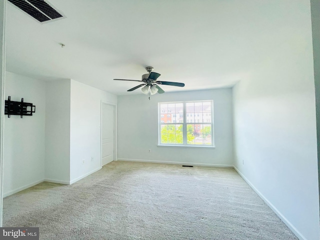 7120 Beaumont Pl, Hanover, MD 21076 - unfurnished room with carpet and ceiling fan