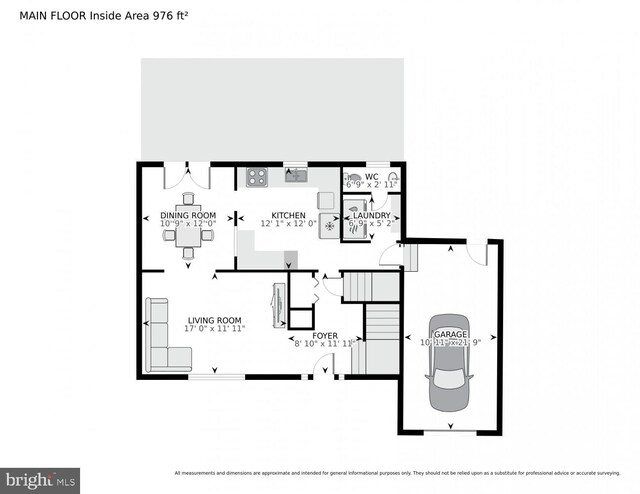 8953 Jasmine Ct, Manassas, VA 20110 - view of floor plan / room layout