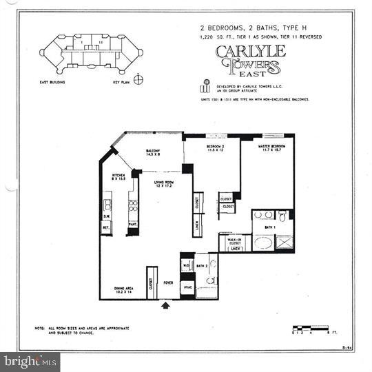 2121 Jamieson Ave Unit 901, Alexandria, VA 22314 - view of room layout