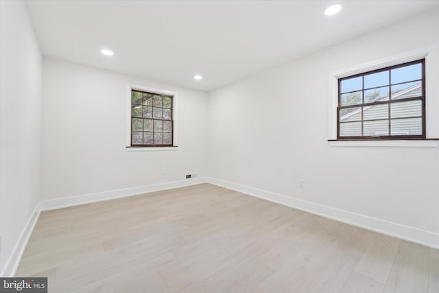 932 Cropwell Rd, Cherry Hill, NJ 08003 - unfurnished room featuring light wood finished floors and recessed lighting