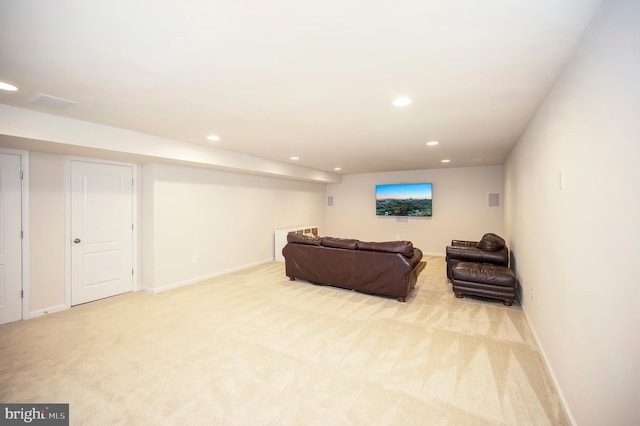 106 Pear Blossom Rd, Stafford, VA 22554 - living room featuring recessed lighting and carpet flooring