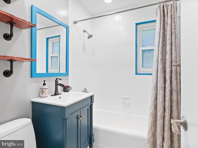 5415 Juliet St, Springfield, VA 22151 - full bathroom with shower / bath combo and vanity