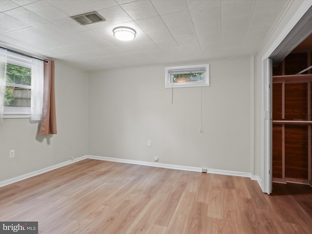5415 Juliet St, Springfield, VA 22151 - spare room featuring light wood-type flooring and baseboards