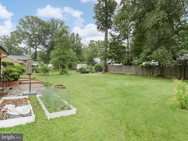 5415 Juliet St, Springfield, VA 22151 - view of yard with a garden