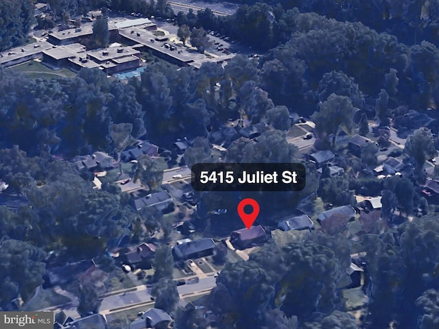 5415 Juliet St, Springfield, VA 22151 - view of property location