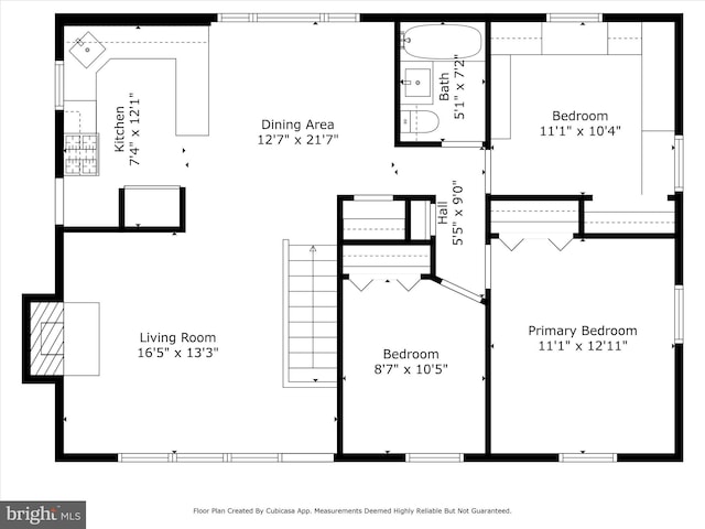 5415 Juliet St, Springfield, VA 22151 - view of room layout
