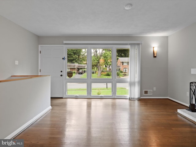 5415 Juliet St, Springfield, VA 22151 - unfurnished living room with wood finished floors