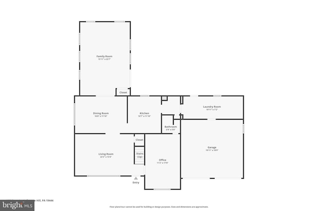 4133 Dana Ln, Lafayette Hill, PA 19444 - view of room layout