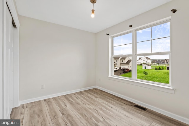 7 Compton Way, Barto, PA 19504 - spare room featuring wood finished floors and baseboards