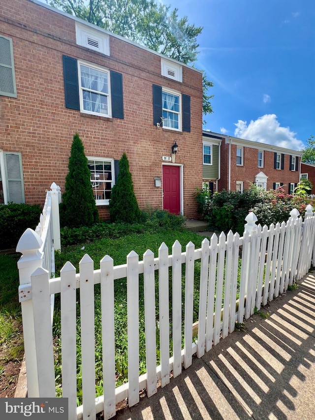 9837 Buckner Rd, Manassas, VA 20110 - view of front of property with brick siding