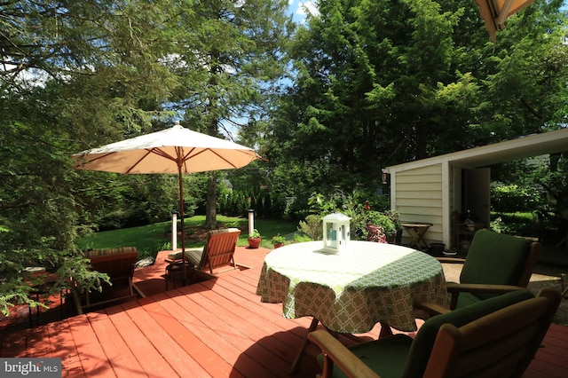 1203 Old Boalsburg Rd, State College, PA 16801 - view of deck