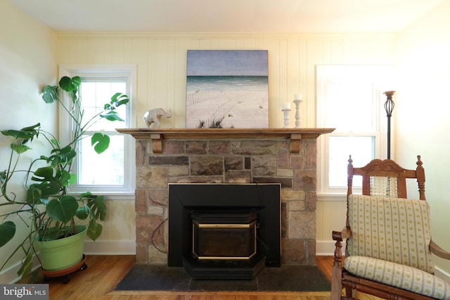 1203 Old Boalsburg Rd, State College, PA 16801 - sitting room with wood finished floors and healthy amount of natural light