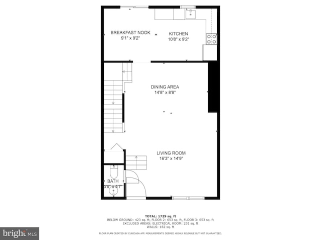 1951 Flowering Tree Ter, Silver Spring, MD 20902 - view of home floor plan