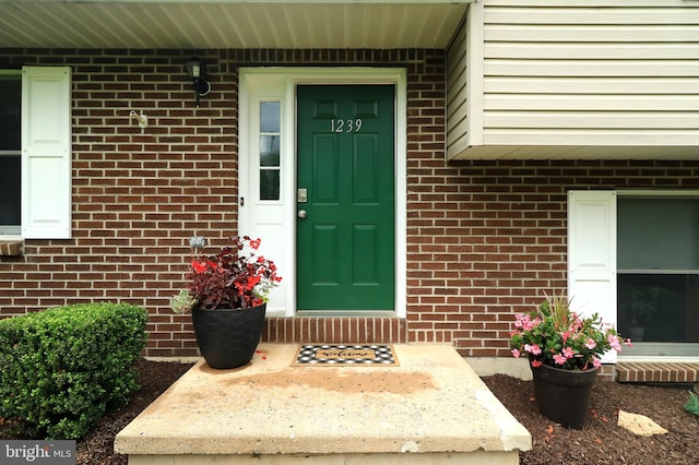 1239 Circleville Rd, State College, PA 16803 - property entrance with brick siding
