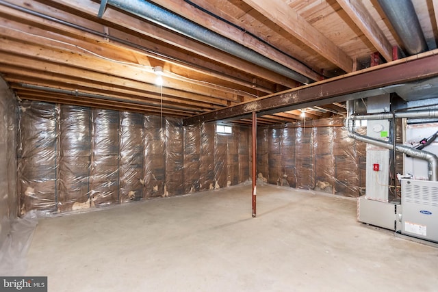 18432 Gardenia Way, Gaithersburg, MD 20879 - unfinished basement with heating unit