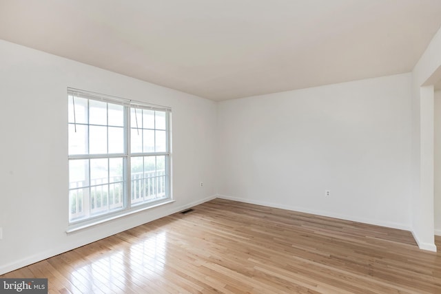 18432 Gardenia Way, Gaithersburg, MD 20879 - unfurnished room featuring light wood finished floors and baseboards