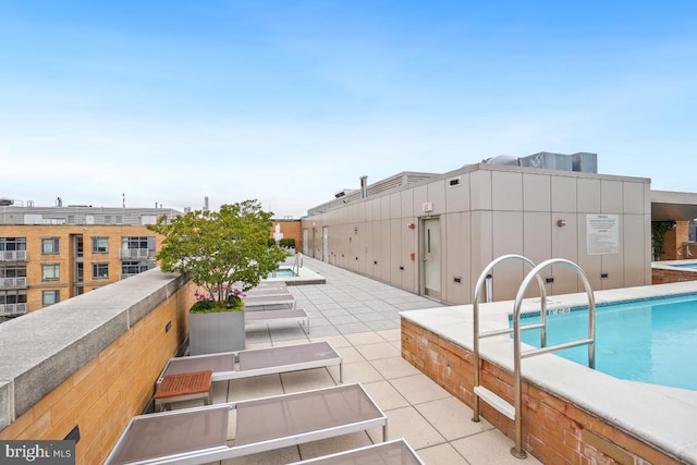 475 K St NW Unit 522, Washington, DC 20001 - view of swimming pool featuring a patio area