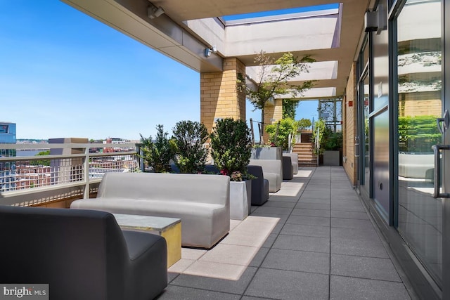 475 K St NW Unit 522, Washington, DC 20001 - view of patio / terrace