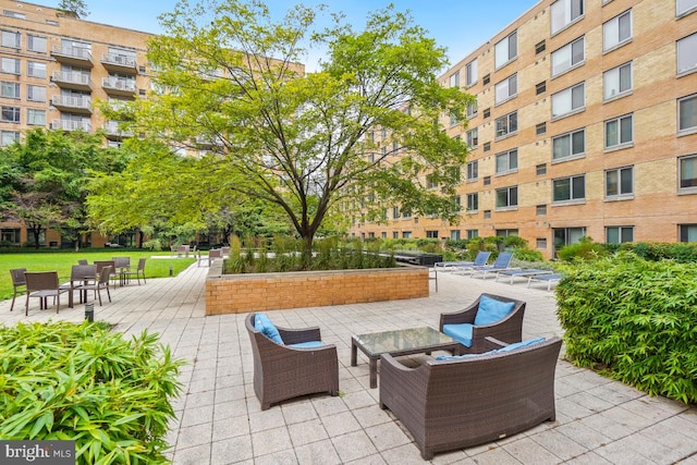 475 K St NW Unit 522, Washington, DC 20001 - view of patio / terrace