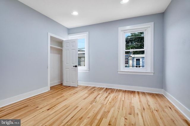 3914 Brandywine St, Philadelphia, PA 19104 - unfurnished bedroom featuring wood finished floors and recessed lighting