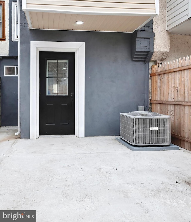 3914 Brandywine St, Philadelphia, PA 19104 - property entrance with stucco siding