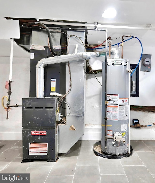 3914 Brandywine St, Philadelphia, PA 19104 - utilities with gas water heater and heating unit