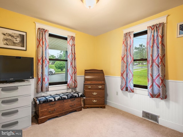 1065 Broadway Blvd, Reading, PA 19607 - bedroom with a wainscoted wall and light colored carpet