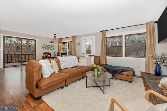 2 Forest Trl, Fairfield, PA 17320 - living area with light wood-style flooring